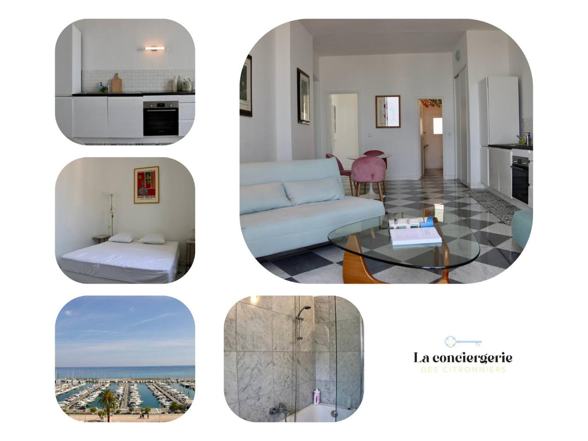 "Le Grand Hotel" Prestigieux Et Unique, Vue Mer Menton Exterior photo