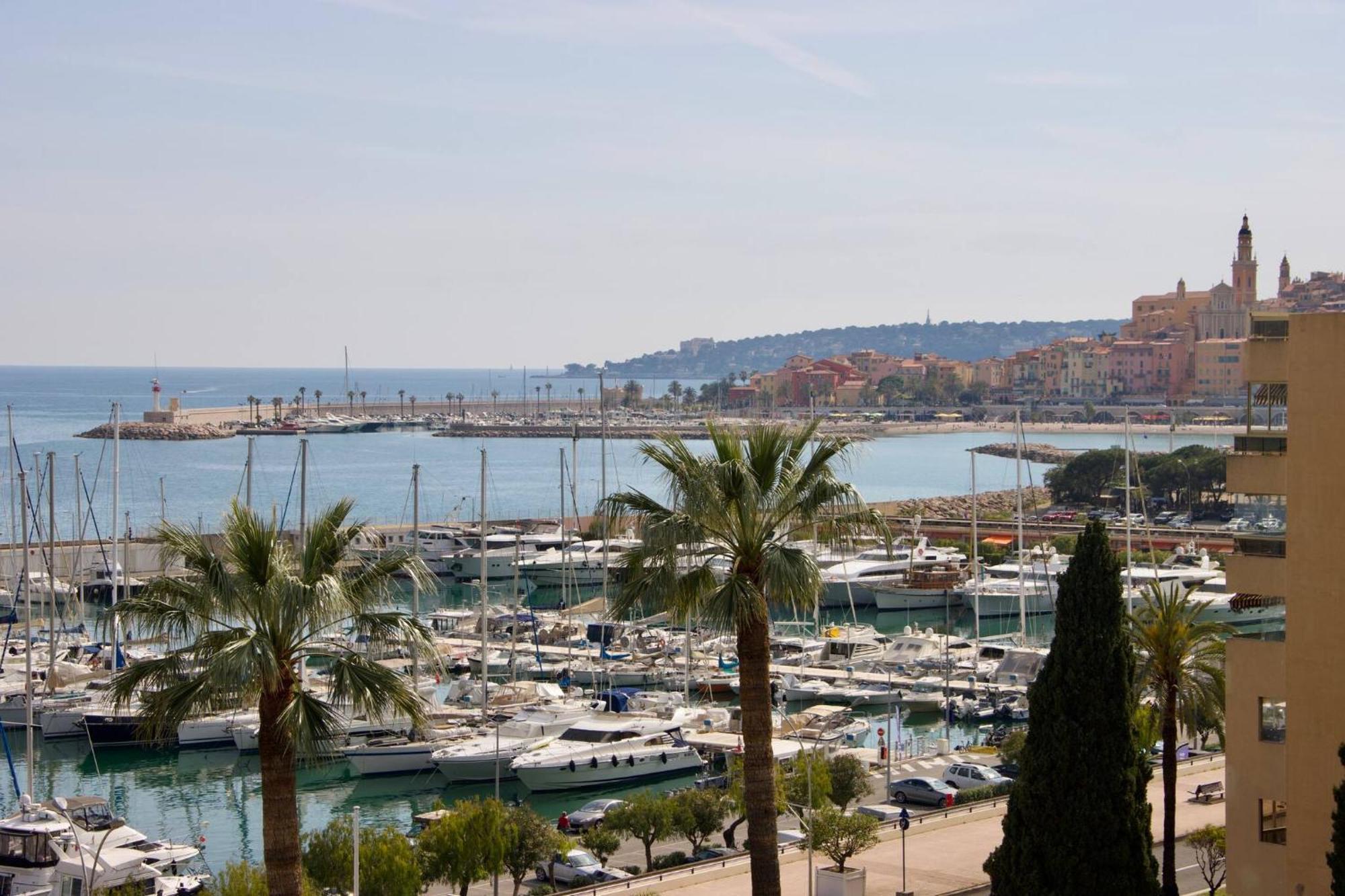 "Le Grand Hotel" Prestigieux Et Unique, Vue Mer Menton Exterior photo
